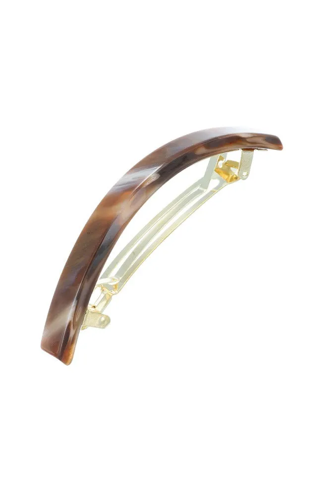 Narrow Rectangle Volume Barrette - Classic