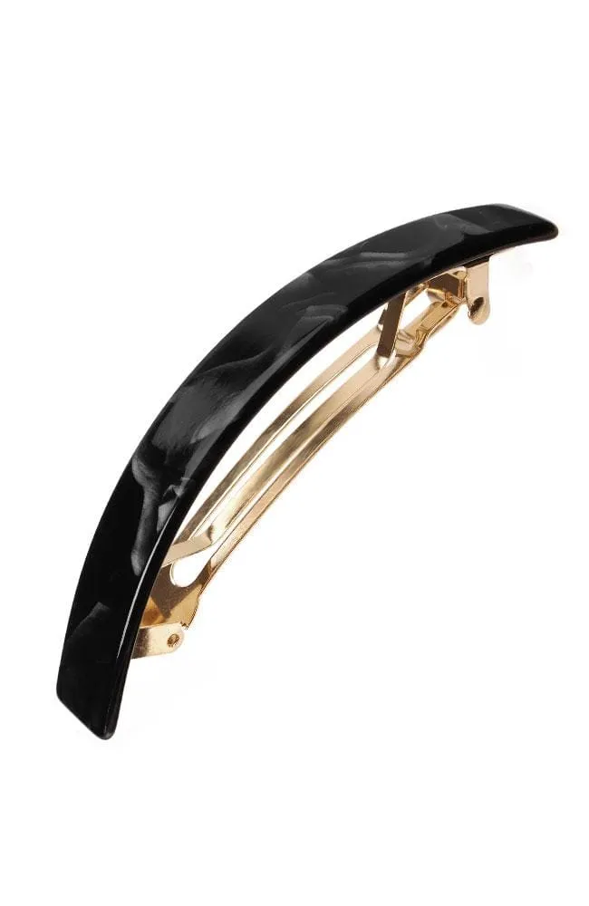 Narrow Rectangle Volume Barrette - Classic