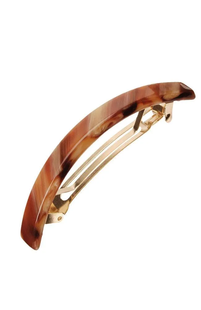 Narrow Rectangle Volume Barrette - Classic