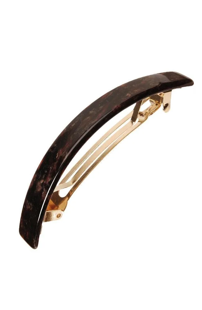 Narrow Rectangle Volume Barrette - Classic