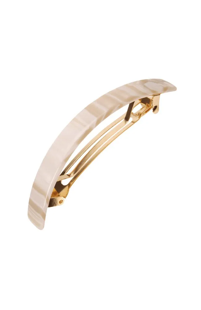 Narrow Rectangle Volume Barrette - Classic