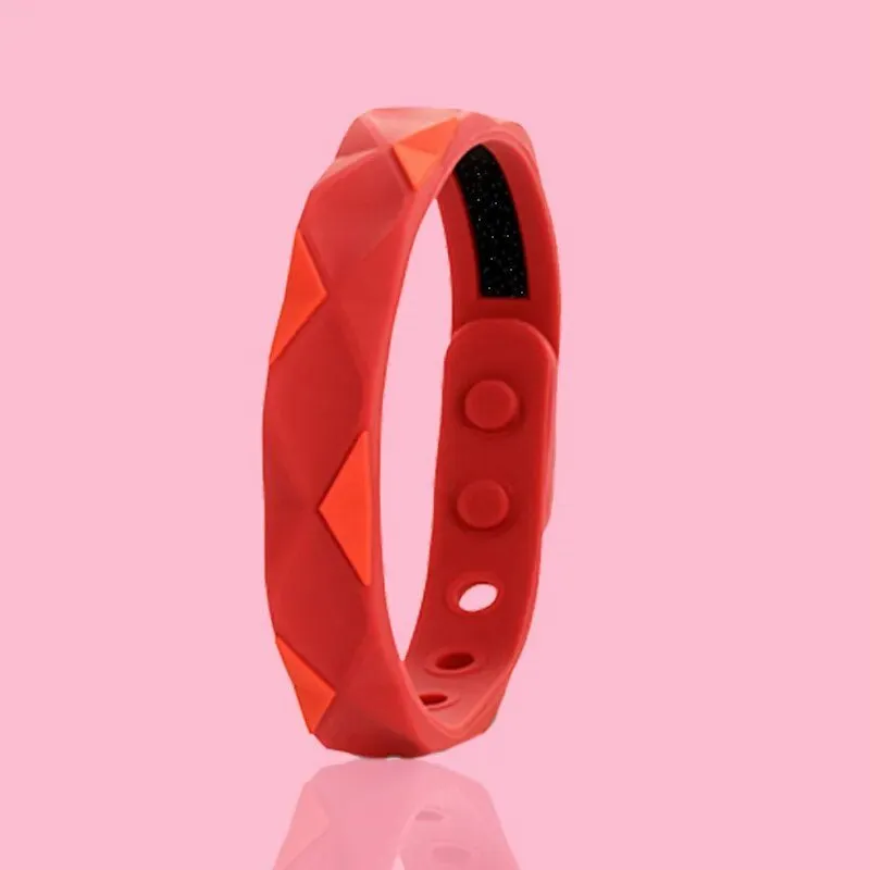 Negative Ion Bracelet - Waterproof Silicone Lovers Bracelet Anti Fatigue