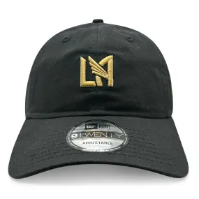 New Era LAFC 9Forty The League Velcro Strap Cap (Black/Gold)