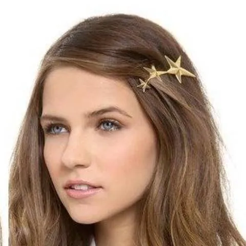 Night Skies Stars Hair Clip Barrette