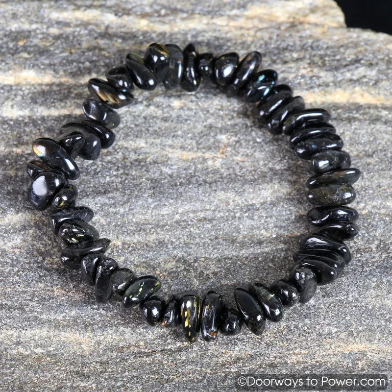 Nuummite Bracelet  "The Magician's Stone" 3 billion Years Old