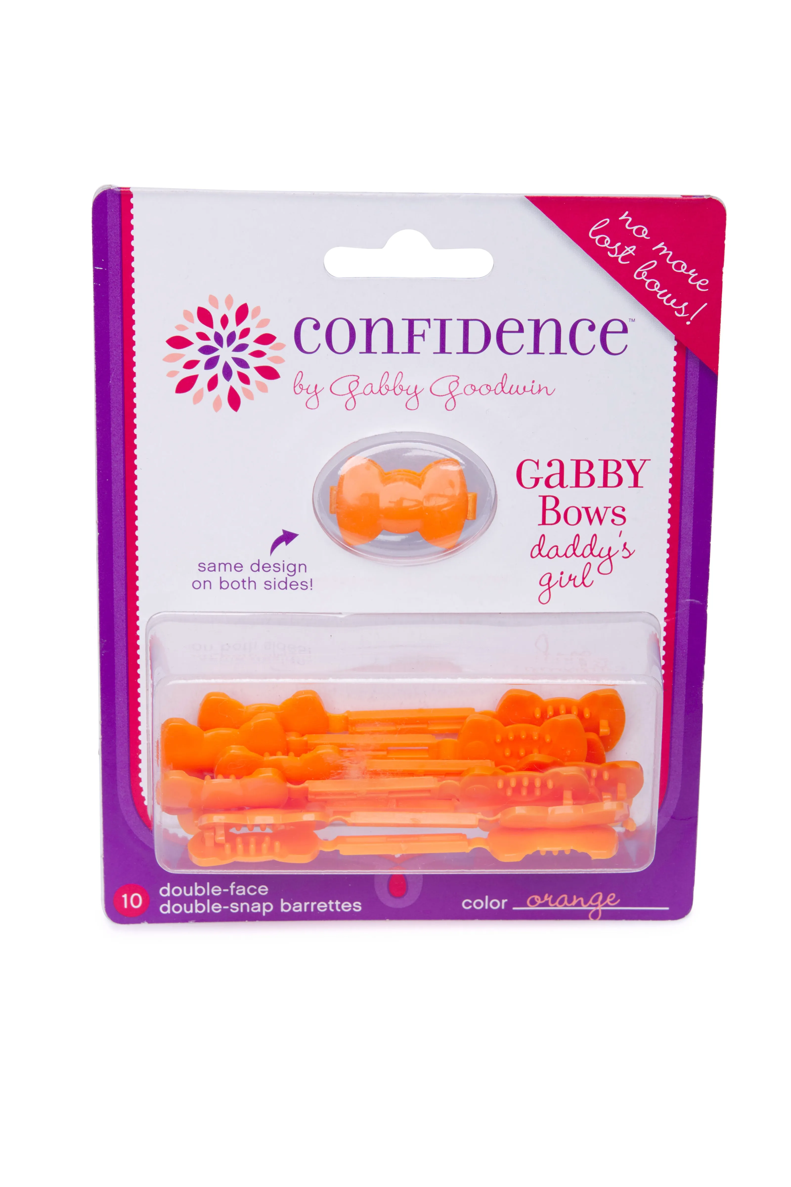 Orange Daddy's Girl GaBBY Bows (10)