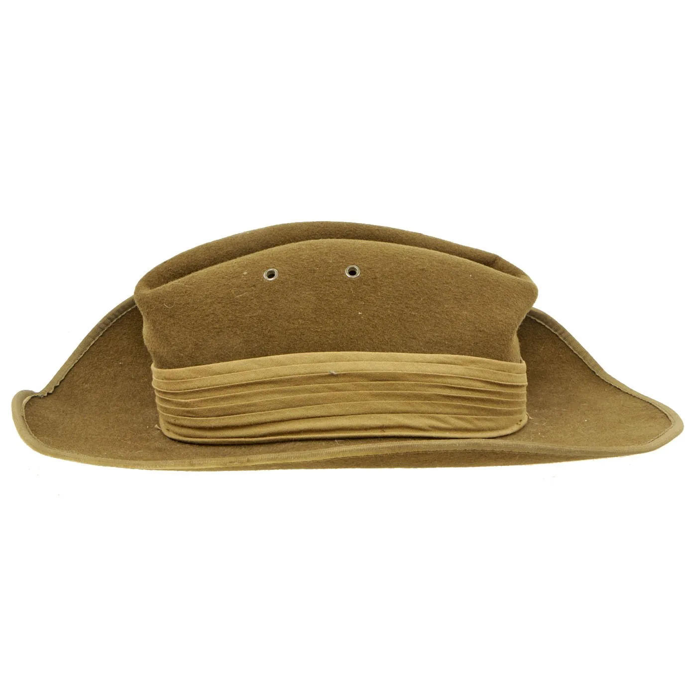 Original WWII Australian Slouch Hat with Badge