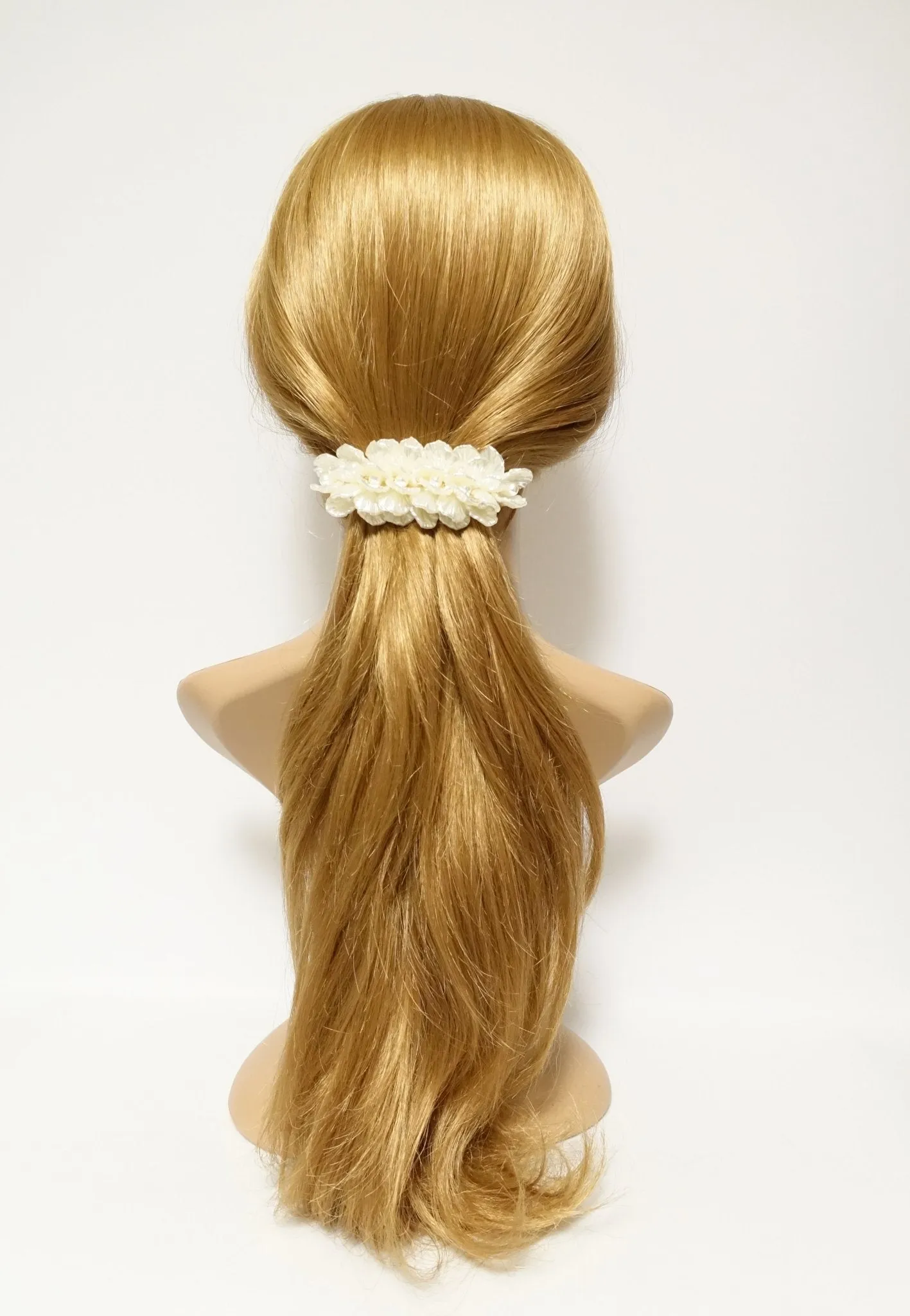 Pearl in the shell decorated french hair barrette women hair accessories