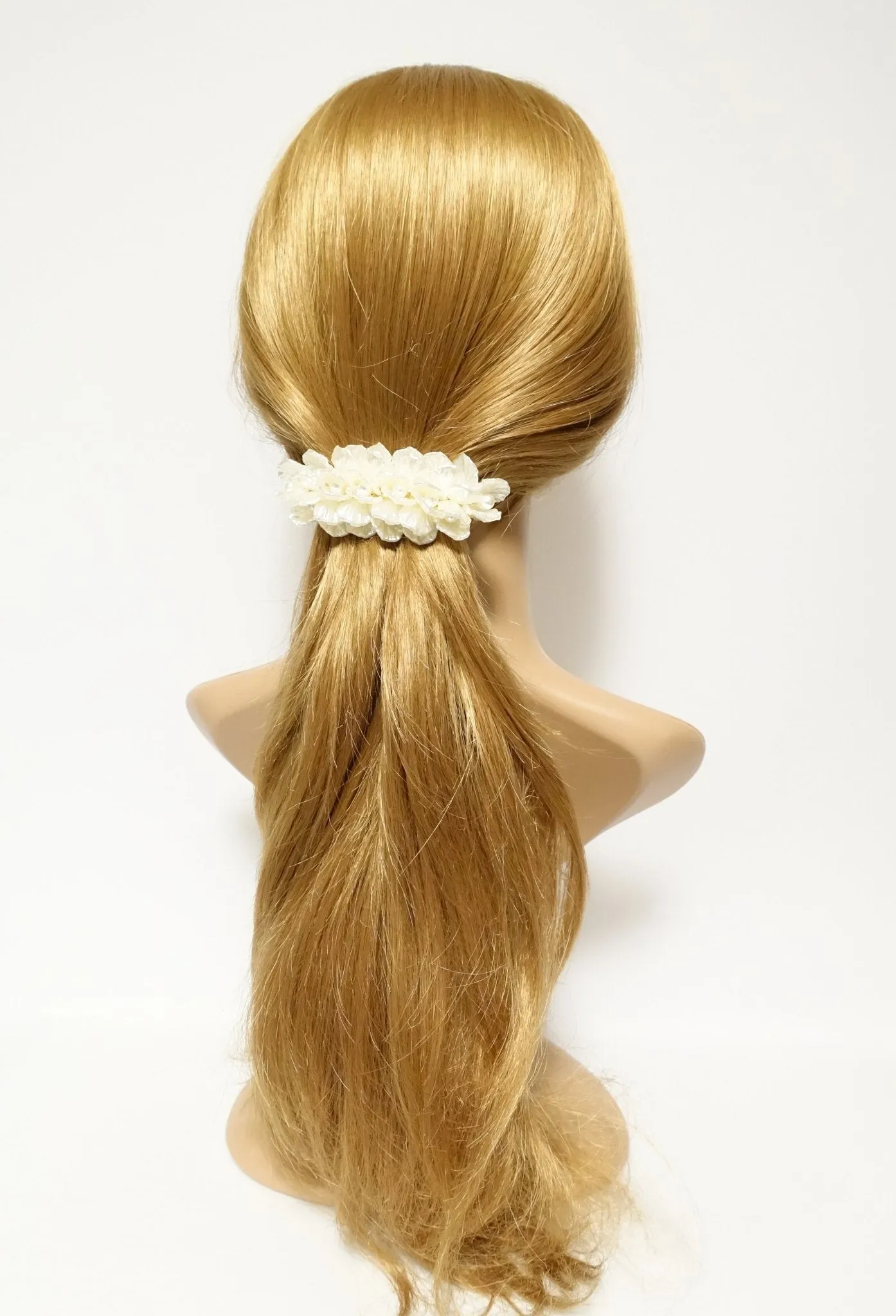 Pearl in the shell decorated french hair barrette women hair accessories