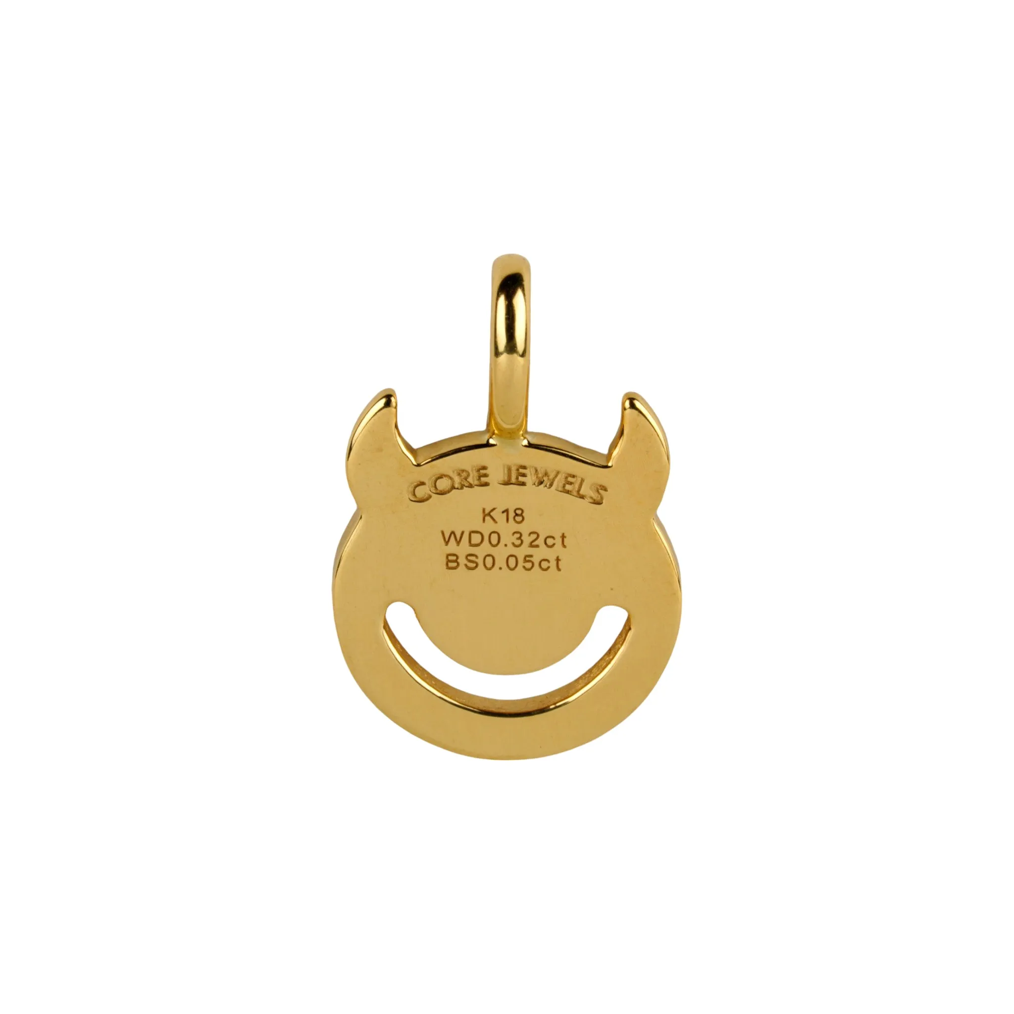 PENDANT SMILE / K18YG GOLD/SAPPHIRE