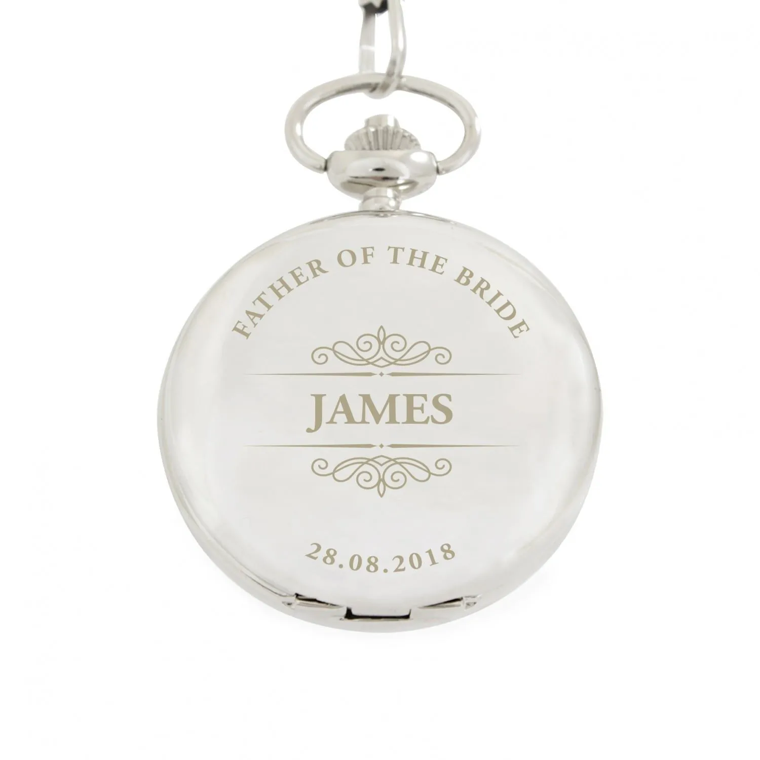 Personalised Classic Pocket Fob Watch