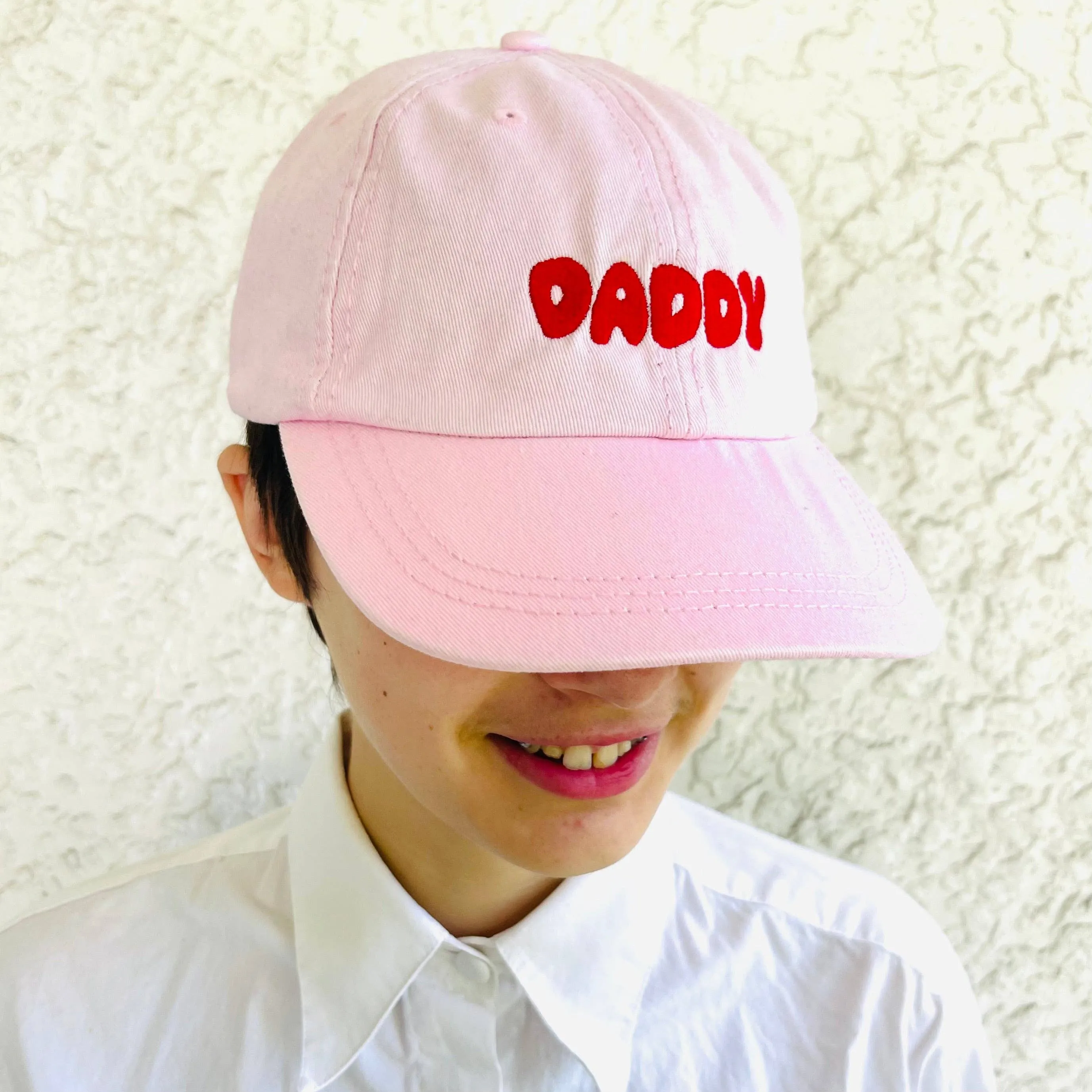 Pink and Red Daddy Cap