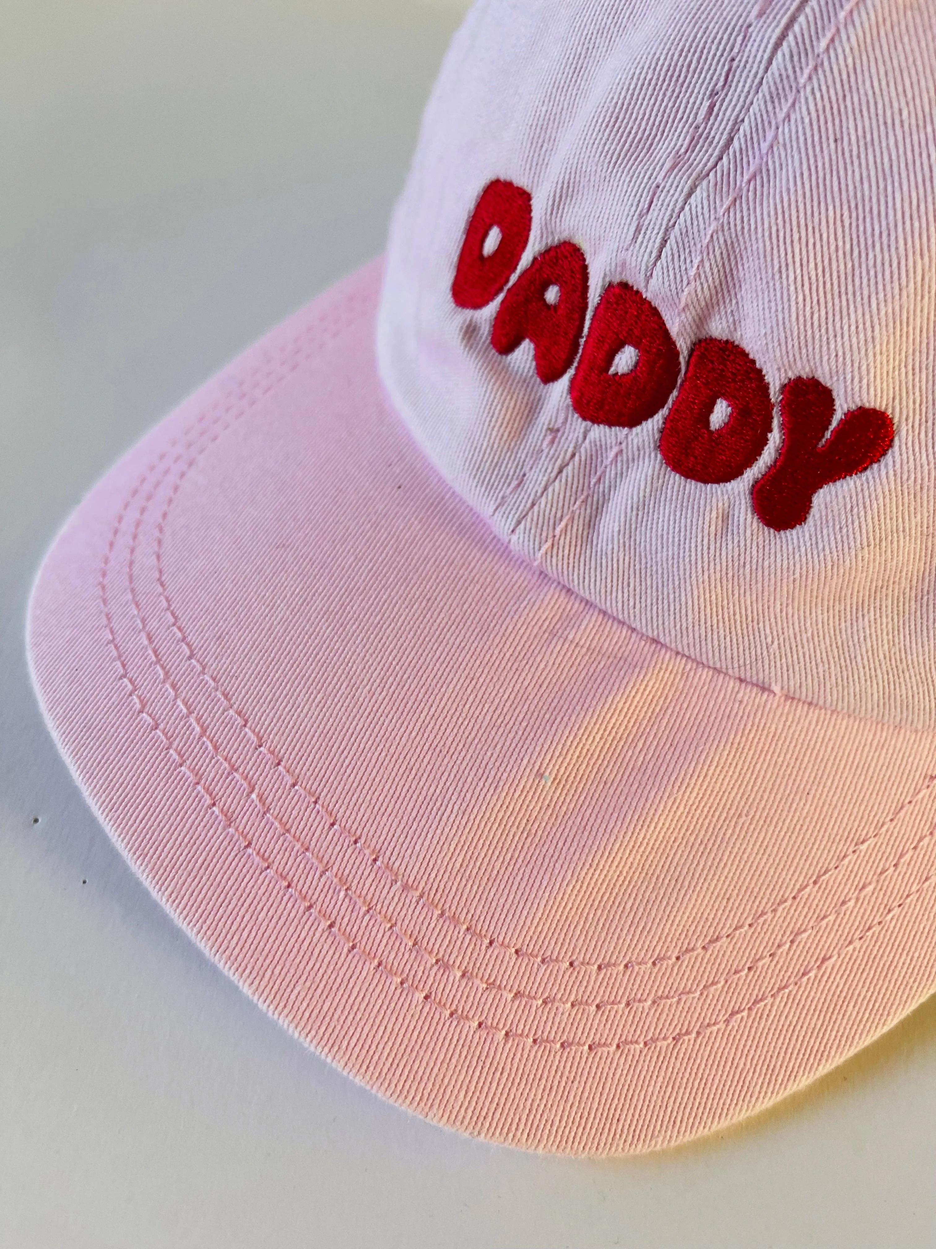 Pink and Red Daddy Cap