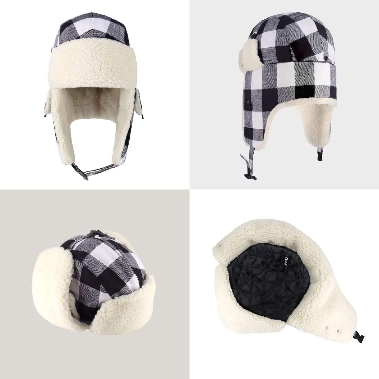 Plaid Trapper Hat