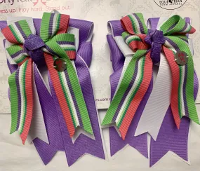 PonyTail Bows- Jolly Rancher Bows