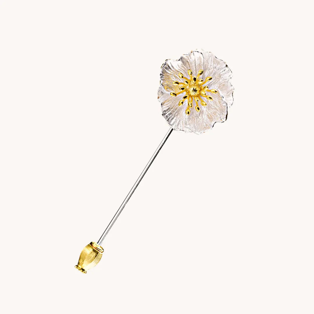 Poppy Brooch