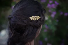 Preorder * Fairy Leaf Barrette