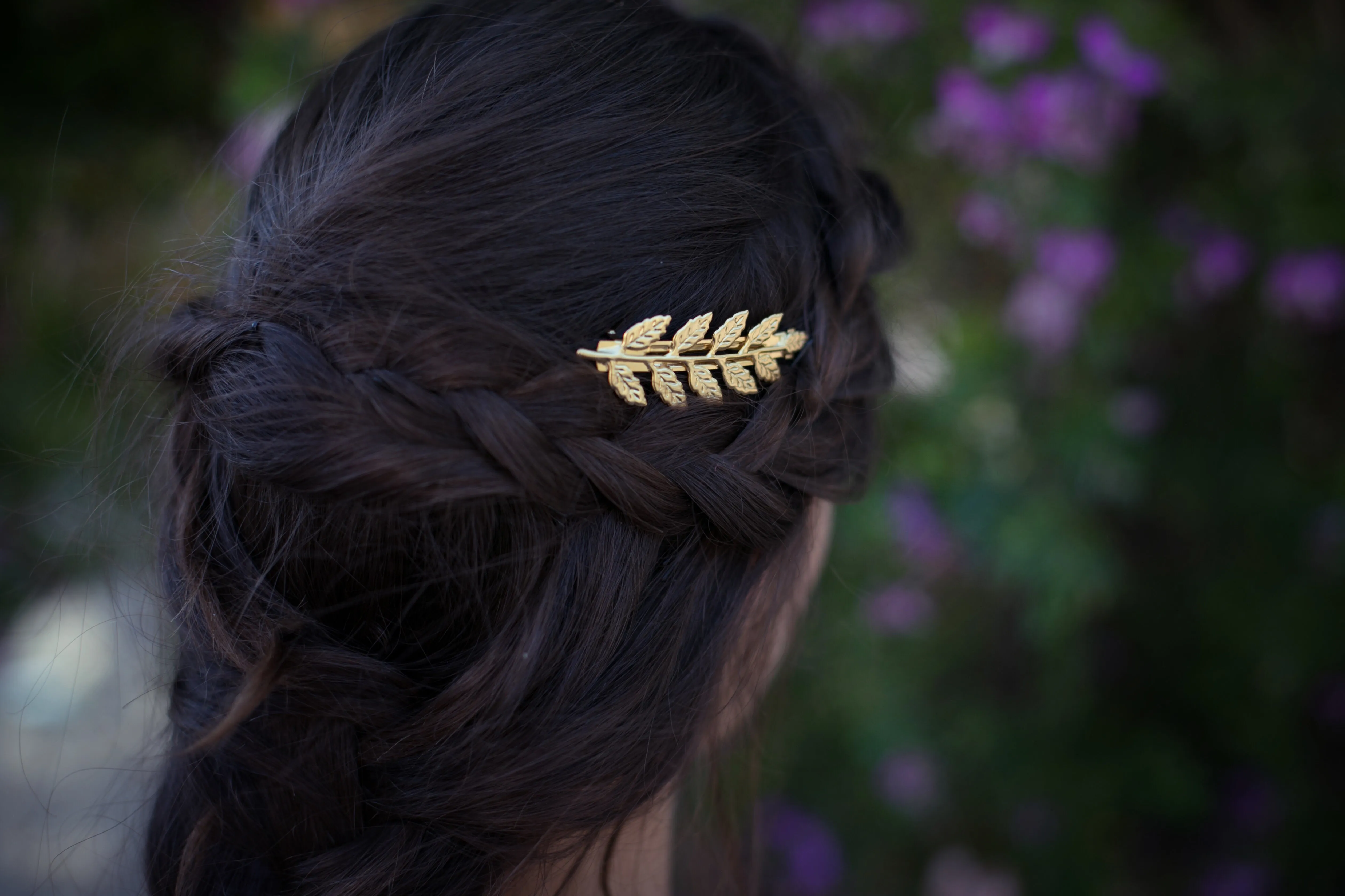 Preorder * Fairy Leaf Barrette