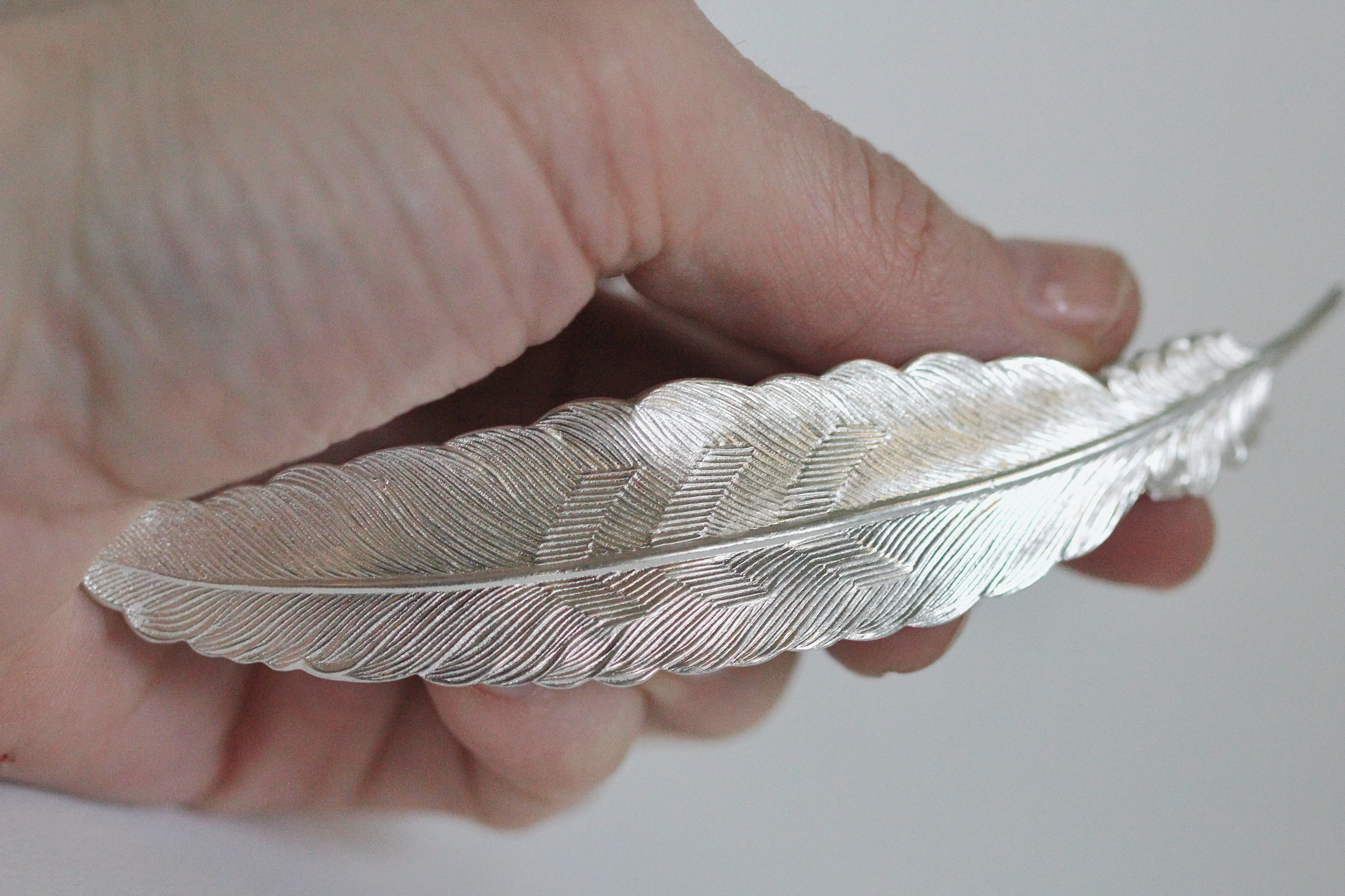 Preorder* Large Feather Barrette