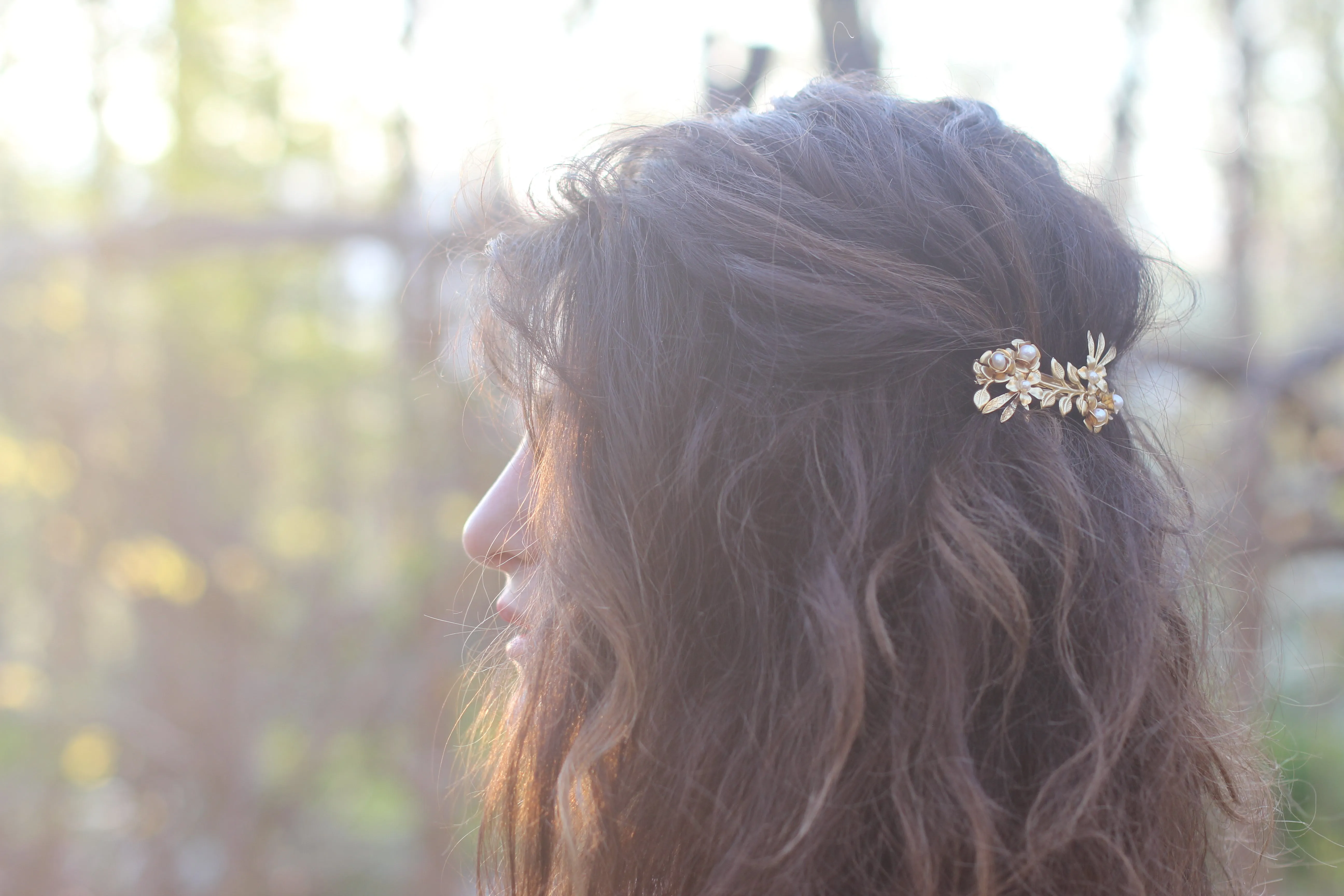 Preorder * Mini Flora Floral Barrette