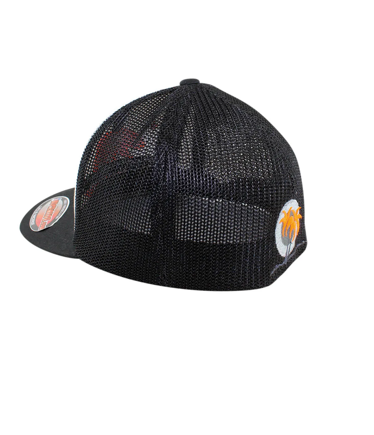 "Hang 20 - Neon Orange" Meshback Flexfit Hat