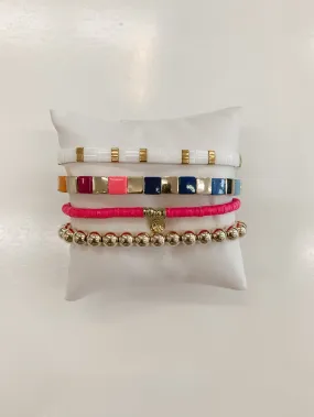 "Rachel" Bracelet Stack