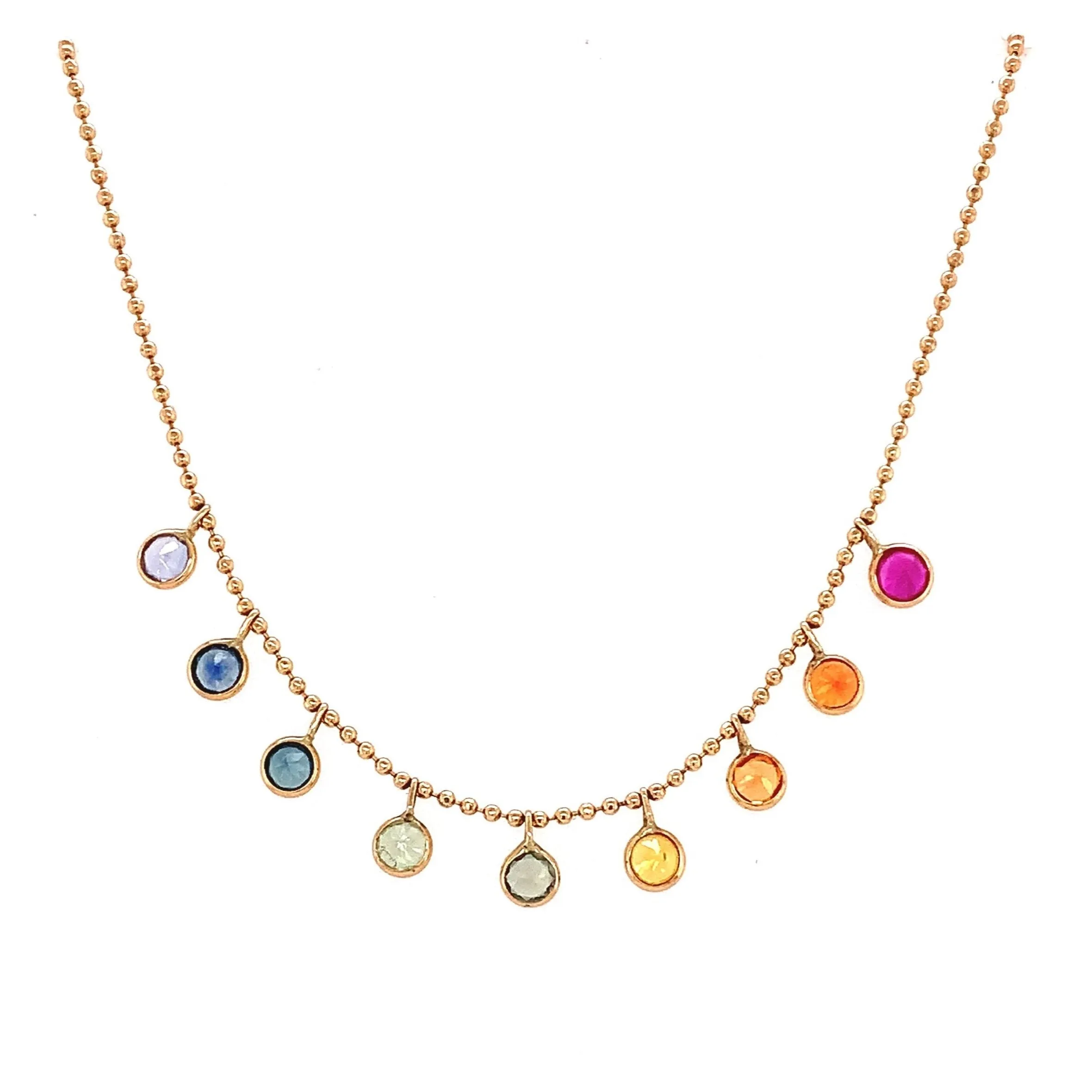 Rainbow 'Cleo' Necklace