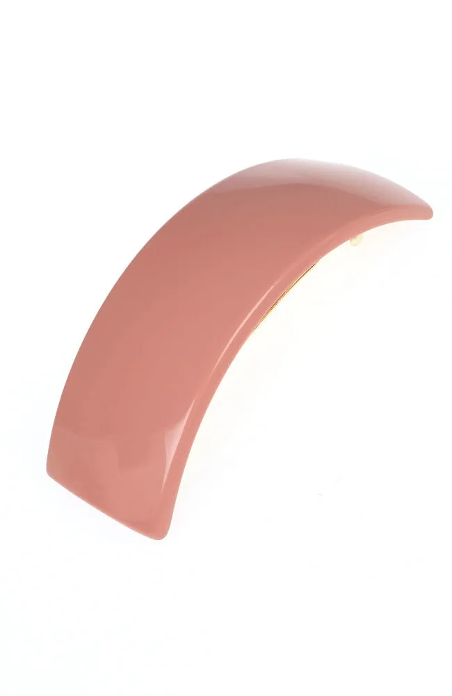 Rectangle Volume Barrette - Pastel