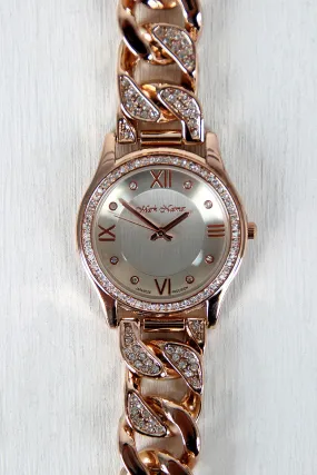 Rhinestone Chain Band Watch