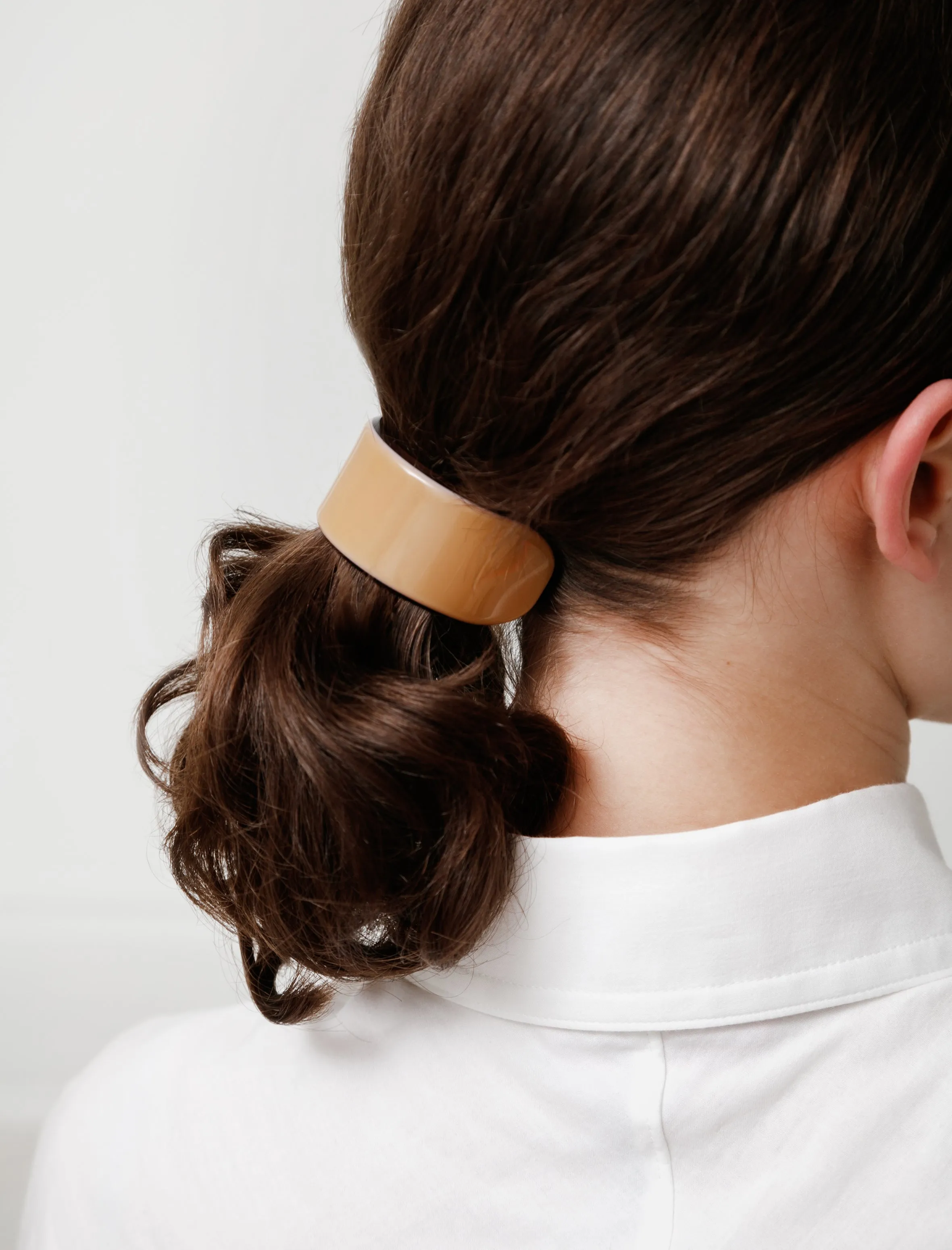 Rounded Ponytail Barrette