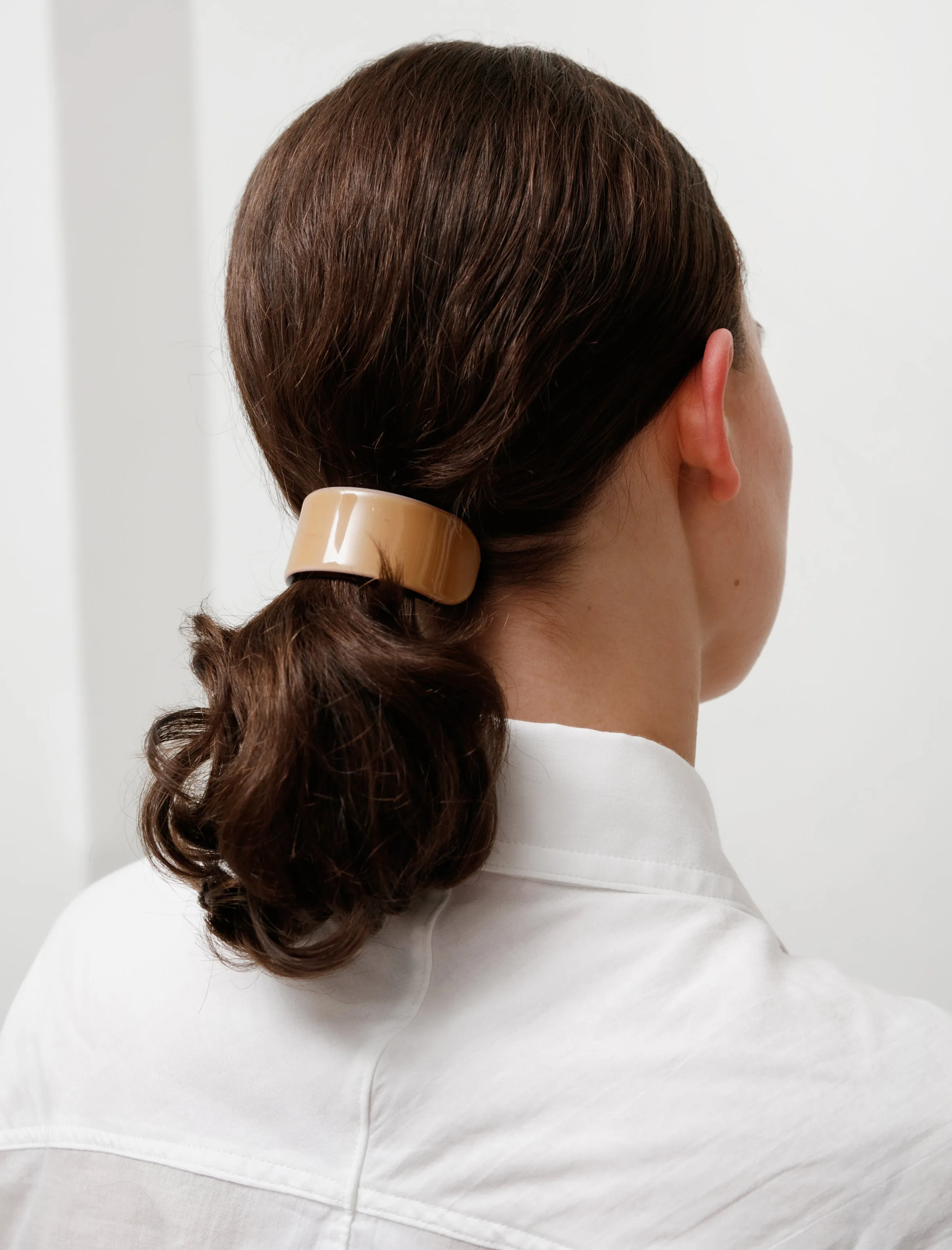 Rounded Ponytail Barrette