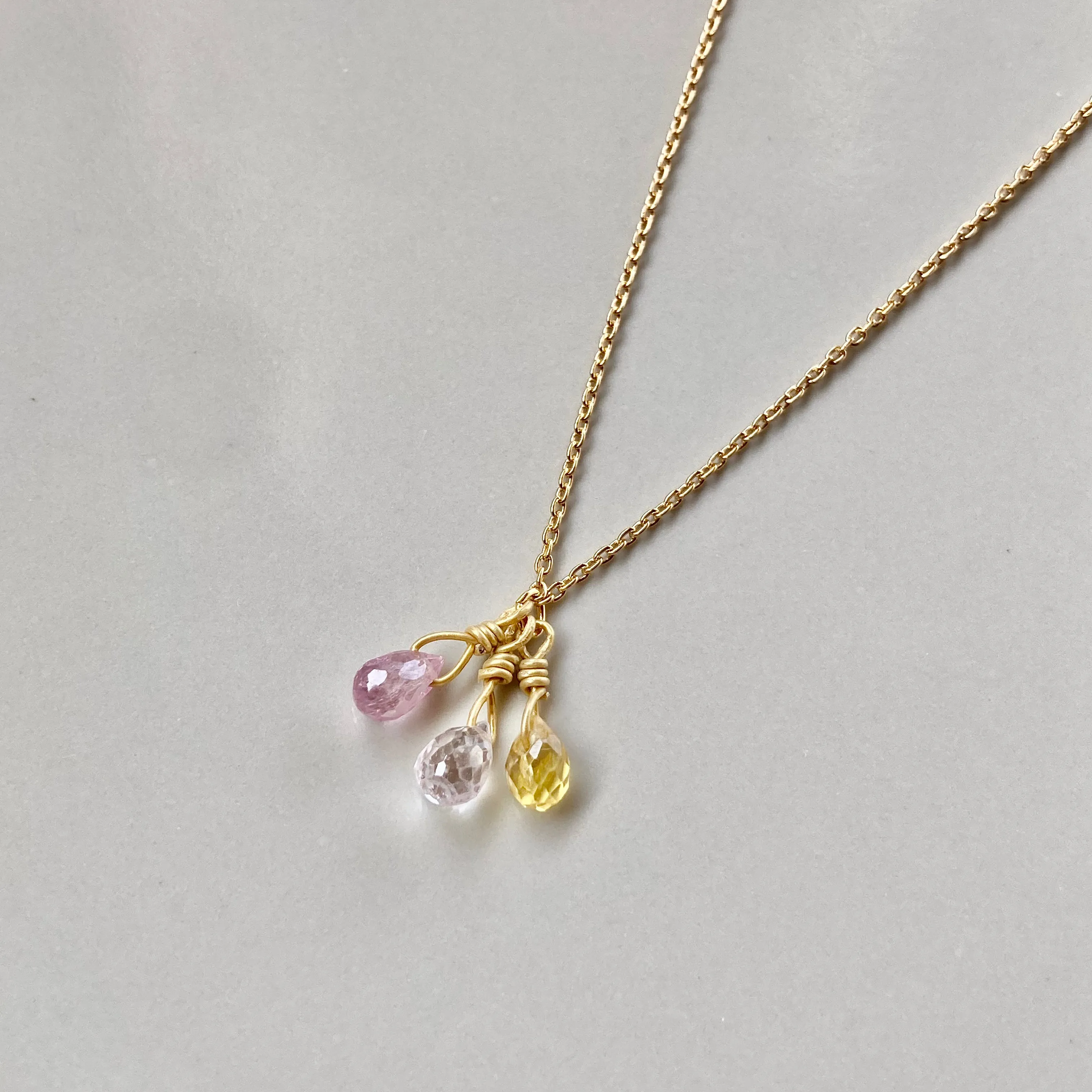 Sapphire Necklace (GOLD)