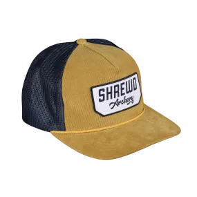 Script Hat - Gold/Navy