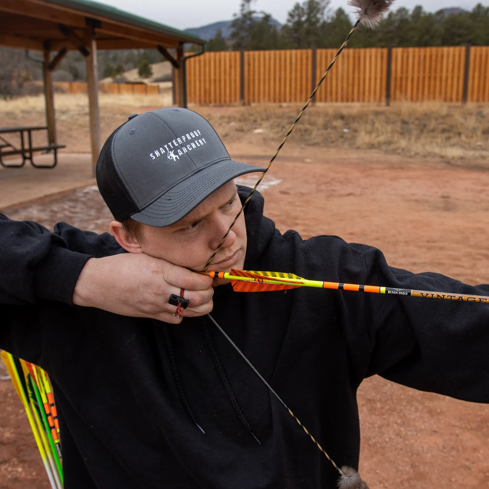 SHATTERPROOF ARCHERY TRUCKER HAT