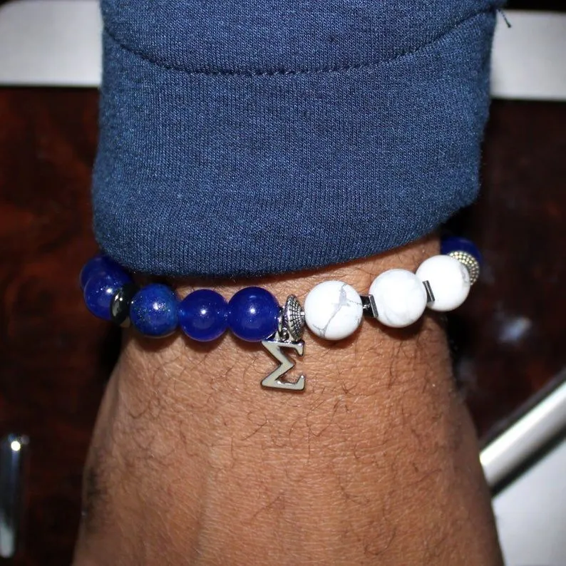 Sigma Fraternity Men Bracelet