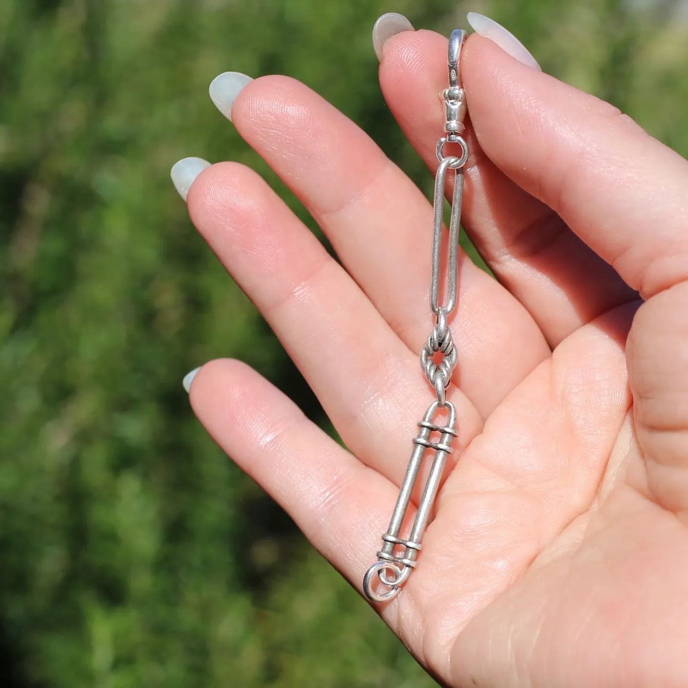 Silver Watch Chain Extenders, Old and New