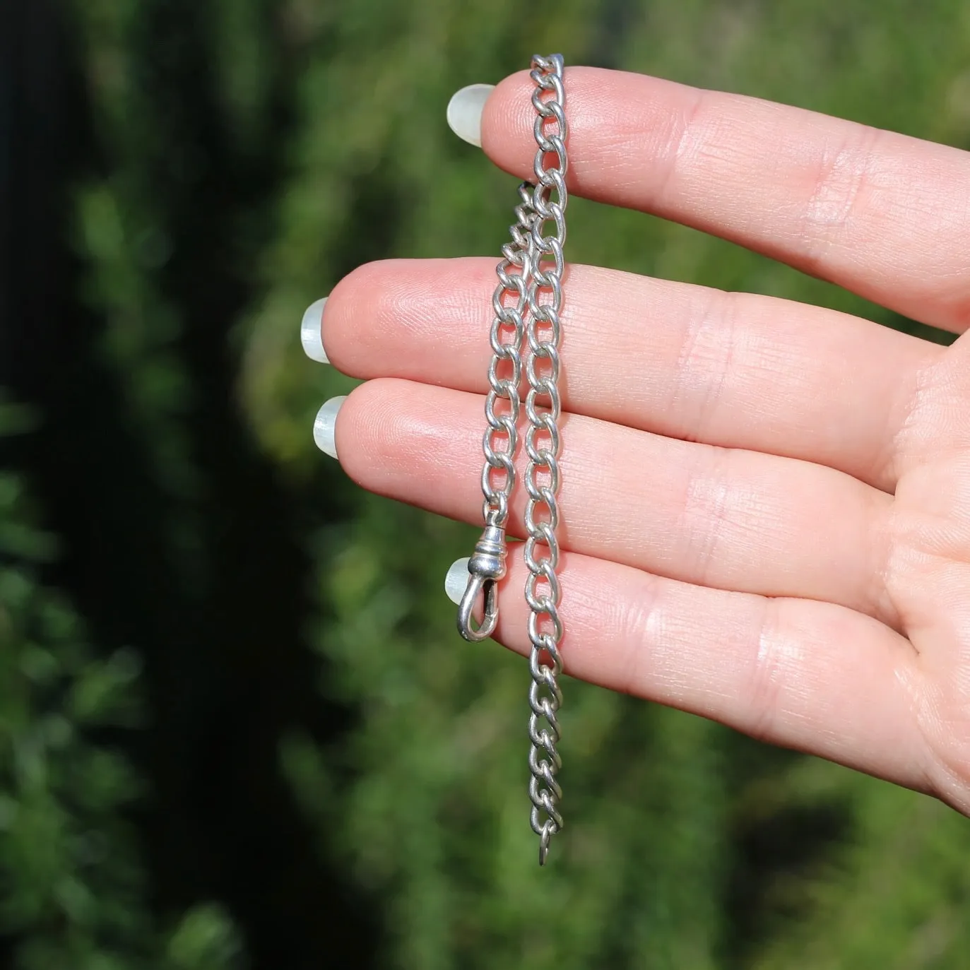 Silver Watch Chain Extenders, Old and New