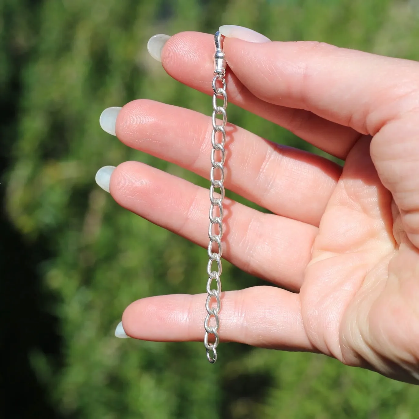 Silver Watch Chain Extenders, Old and New