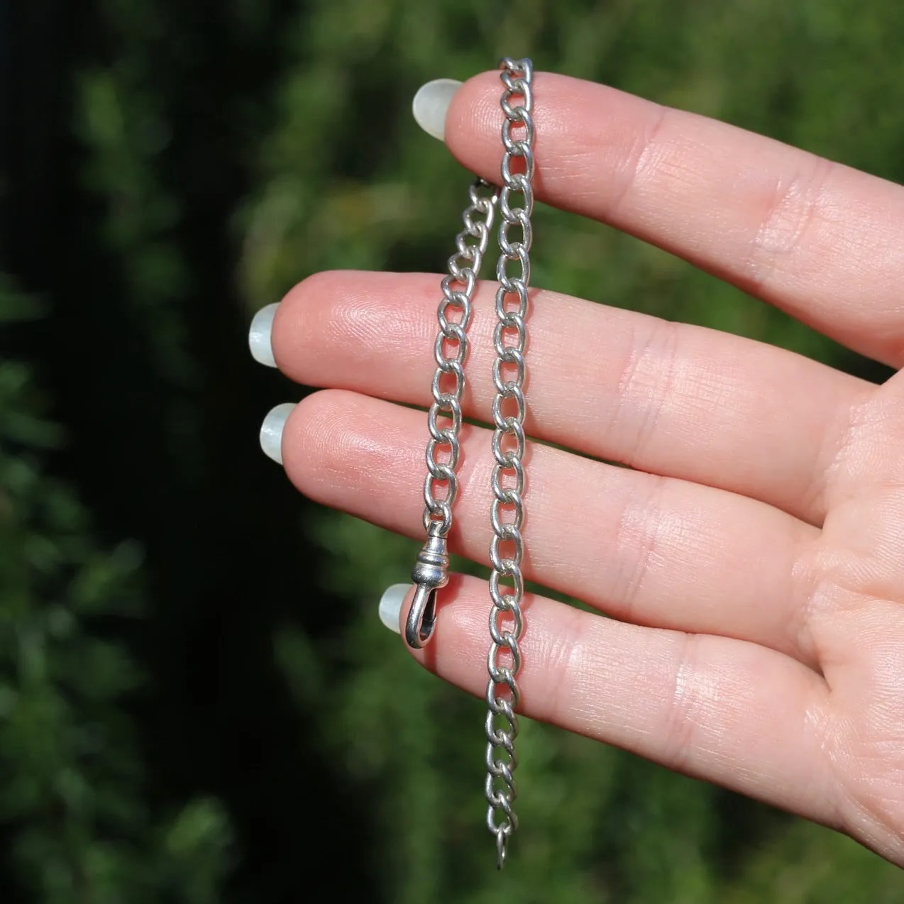 Silver Watch Chain Extenders, Old and New