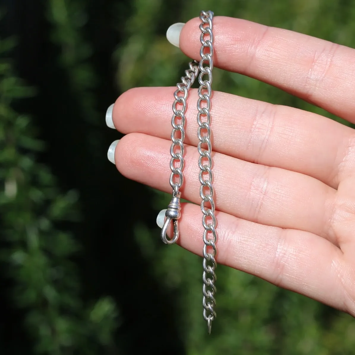 Silver Watch Chain Extenders, Old and New