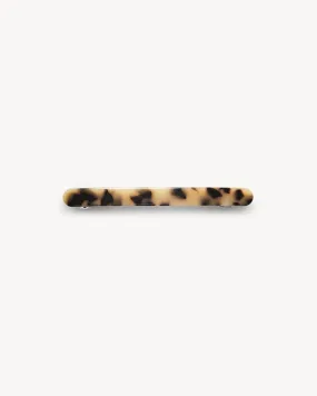 Slim Paris Barrette in Blonde Tortoise