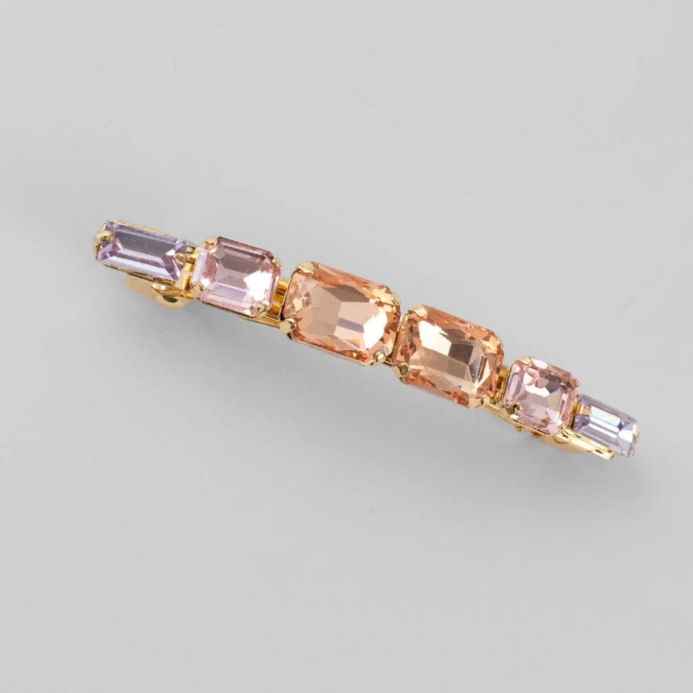 Small Crystal Barrette