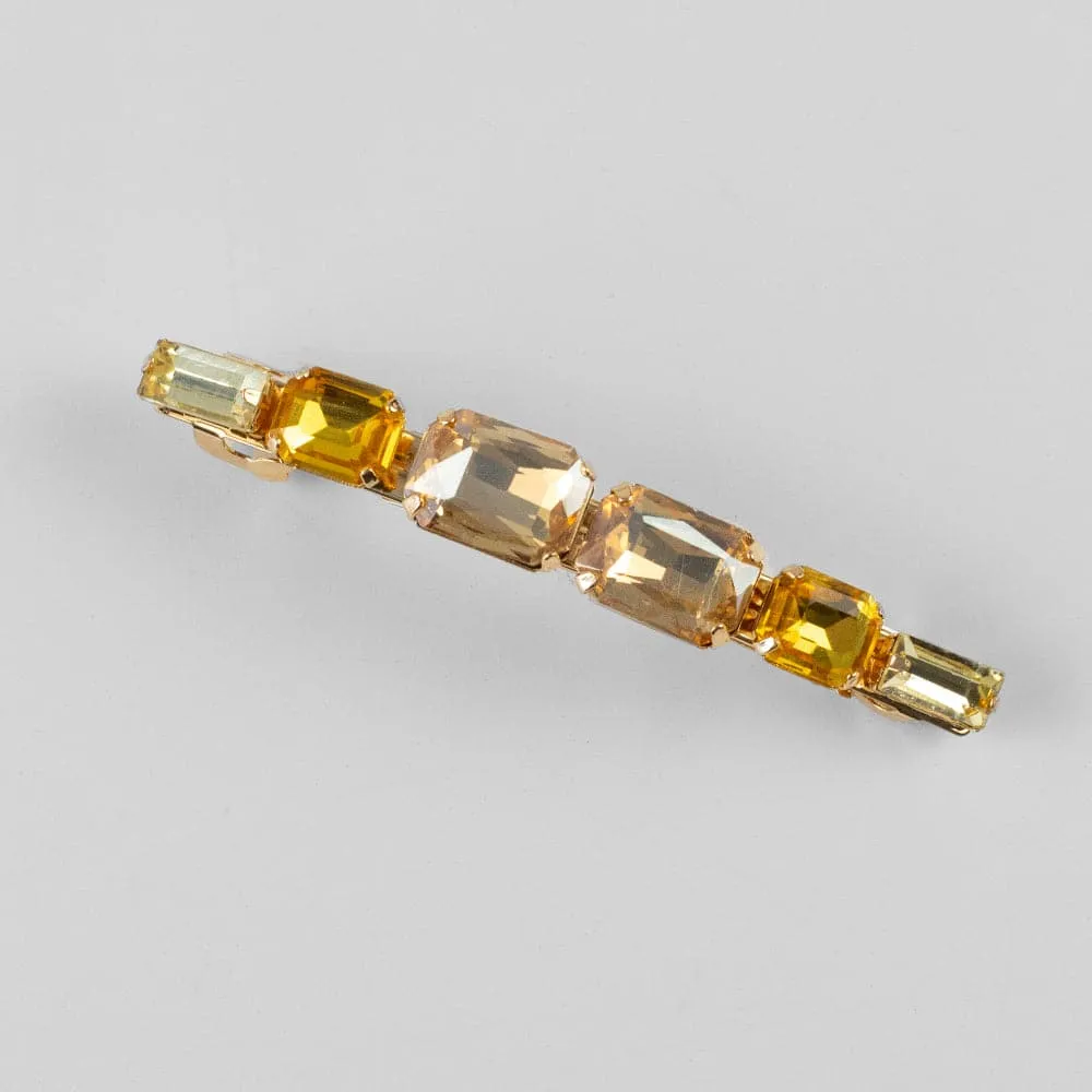 Small Crystal Barrette