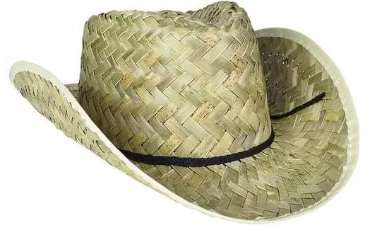 Straw Cowboy Hat Adult