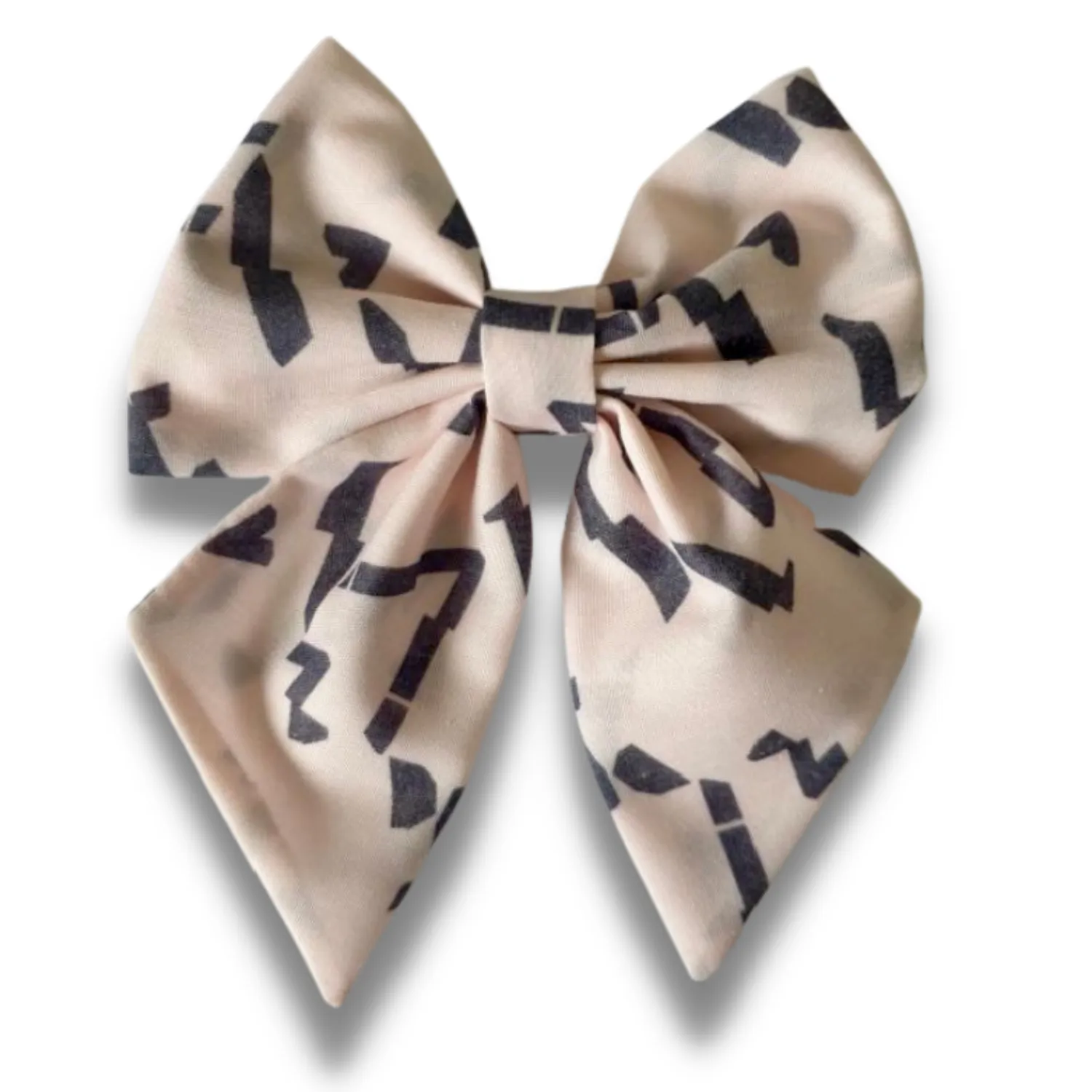 ‘Summer Leaf’ print Sailor Bow