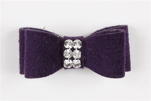 Susan Lanci Giltmore Collection Crystal Hair Bows - Many Colors