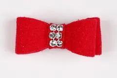 Susan Lanci Giltmore Collection Crystal Hair Bows - Many Colors