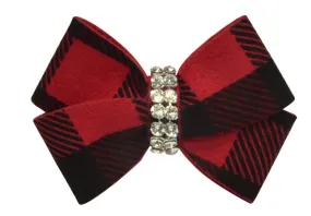 Susan Lanci Gingham Nouveau Bow in 2 Colors