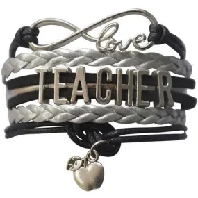 Teacher Infinity Bracelet - Pick Colors