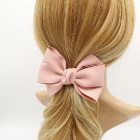 three wing casual hair bow daily hair accessory for women